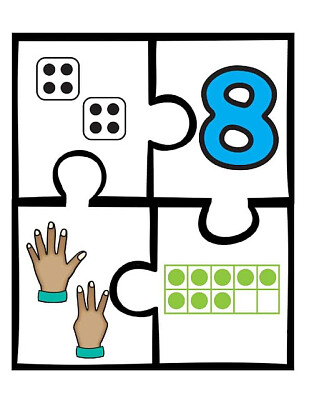 numero 8 jigsaw puzzle