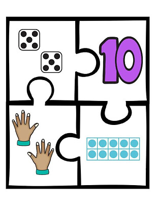 numeros 10 jigsaw puzzle