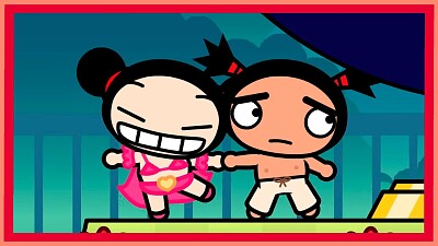 pucca ayuda a garu a representar a brasil pucca