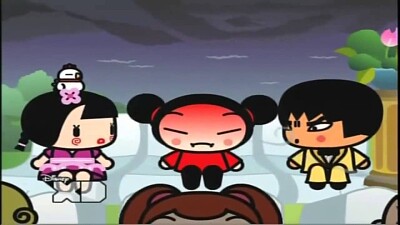 pucca asiste a la boda de garu y ring ring pucca