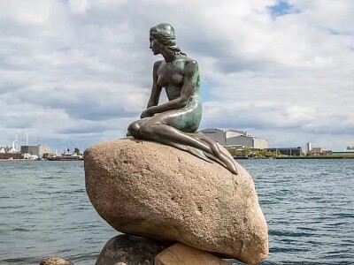 La petite sirene, Copenhague, Danemark jigsaw puzzle