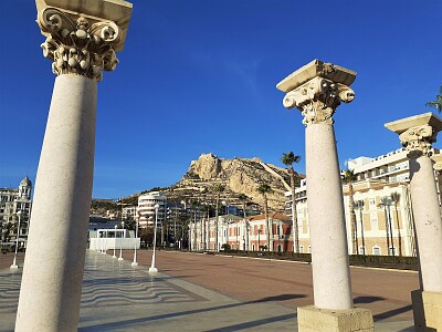 alicante-castillo santa barbara jigsaw puzzle