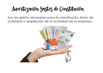 AmortizaciÃ³n gastos de constituciÃ³n