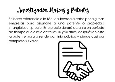 AmortizaciÃ³n marcas y patentes