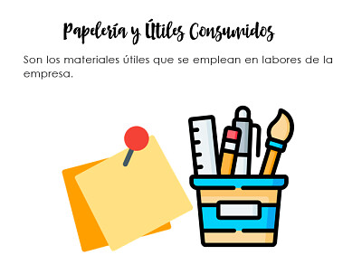 פאזל של PapelerÃ­a y Ãºtiles consumidos