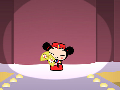 pucca hace baile francesa pucca