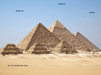 Pyramides d 'Egypte