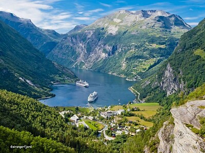 Geirangerfjord, Norvege