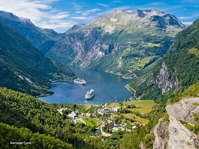 פאזל של Geirangerfjord, Norvege