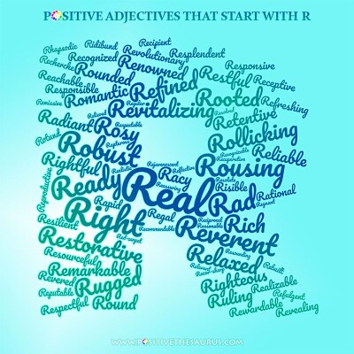 Positive adjectives,R