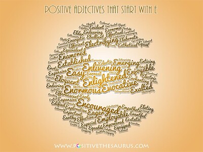 Positive adjectives.E