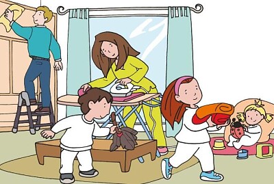Actividades en la casa