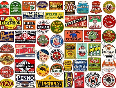 Motor Oil Signs