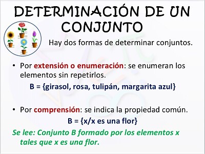 determinaciÃ³n de conjuntos