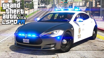 TESLA MODLE S (POLICE)