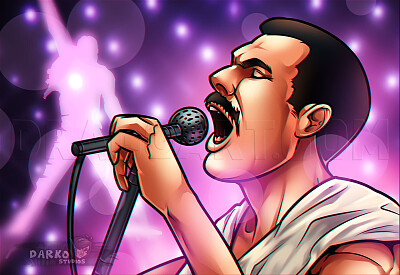 Freddy Mercury Bohemian Rhapsody jigsaw puzzle