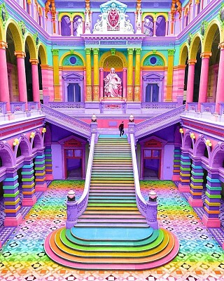 Colorful Statue