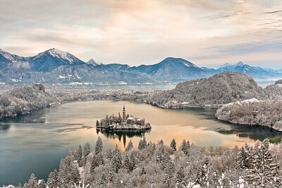 Lago Bled Eslovênia jigsaw puzzle