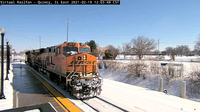 פאזל של BNSF 6818 8228 SNOW