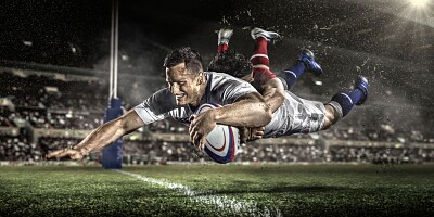 Rugby jigsaw puzzle