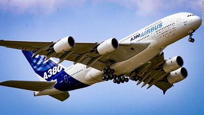 פאזל של airbus a380 2