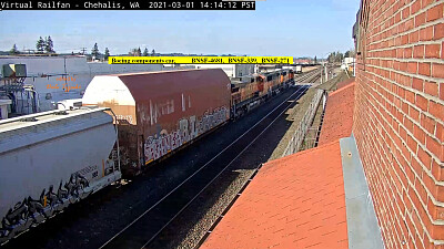 Beoing component transport car   BNSF 's 271, 339,