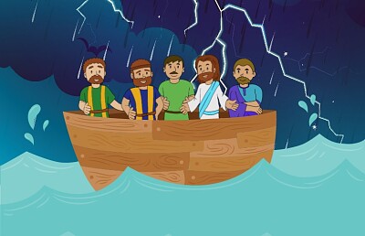 פאזל של Gesù calma la tempesta