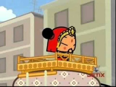 פאזל של pucca ve que su elefante esta agotado pucca