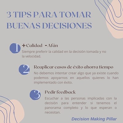 Toma de decisiones