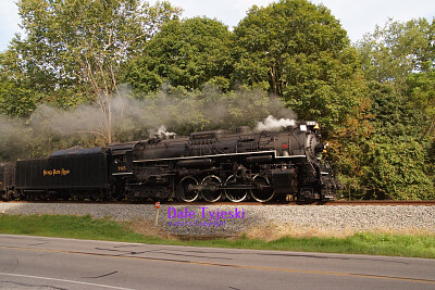 פאזל של Nickle Plate #765 steam pulling scenic train Cuyahoga Valley National