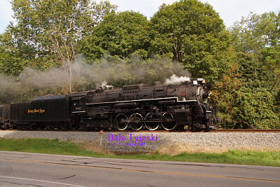 Nickle Plate #765 steam pulling scenic train Cuyahoga Valley National jigsaw puzzle