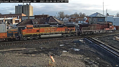 CP-8556   BNSF-4750 at Deshler,OH/USA jigsaw puzzle