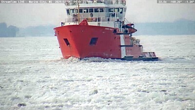 S Risley in the ice