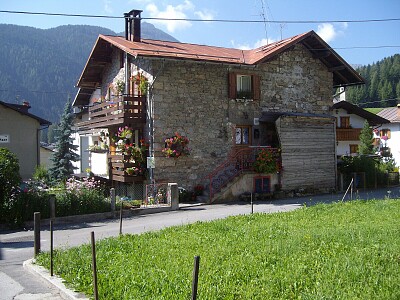house in the mountain