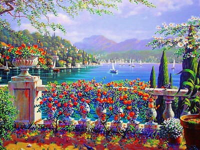 Vue du balcon jigsaw puzzle