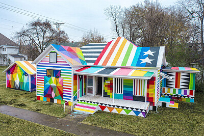 Colorful house