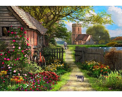 Casa del lago jigsaw puzzle