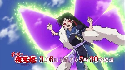 moroha trato de huir de setsuna hanyo no yashahime