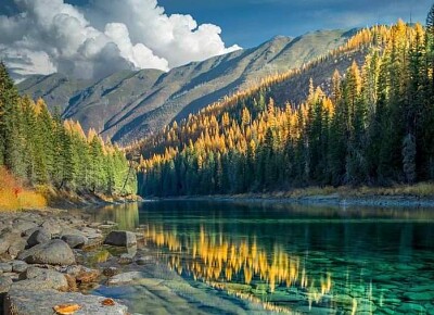 Fall in the Rockies jigsaw puzzle