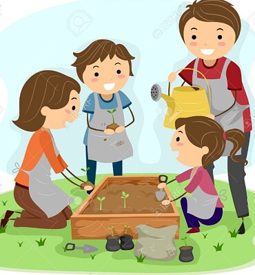 sembrar semillas en familia