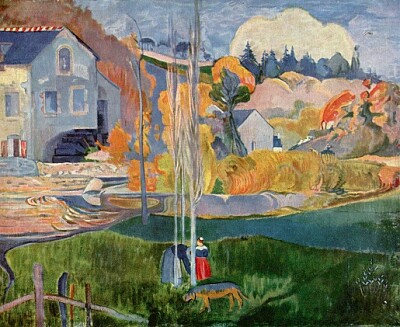 Gauguin le moulin David
