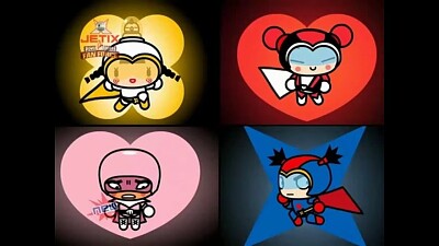 soo convierte a garu, pucca, ching y abyo en la liga sooga pucca