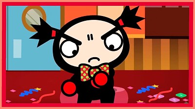 garu se puso una corbata de la mala suerte pucca