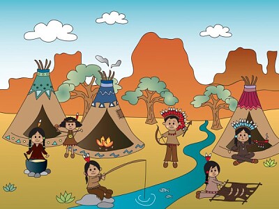 INDIOS ANIMADOS jigsaw puzzle