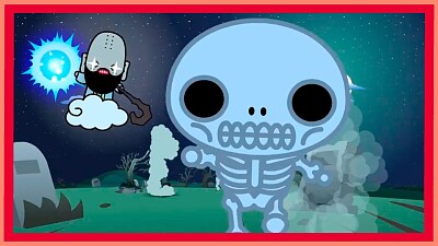 garu esqueleto trata escapar del maestro soo pucca jigsaw puzzle