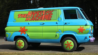 פאזל של THE MYSTERY MACHINE