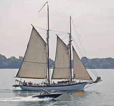 TSS Appledore-4 full sails