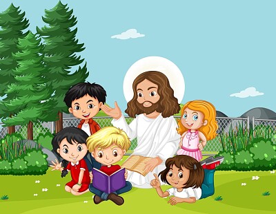 JESUS CON NIÑOS