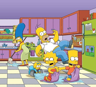 Simpsons jigsaw puzzle