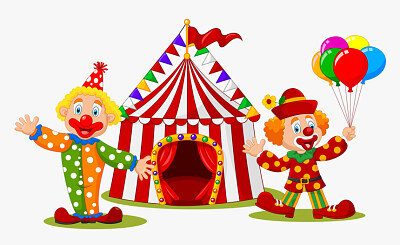 PAYASOS EN EL CIRCO jigsaw puzzle